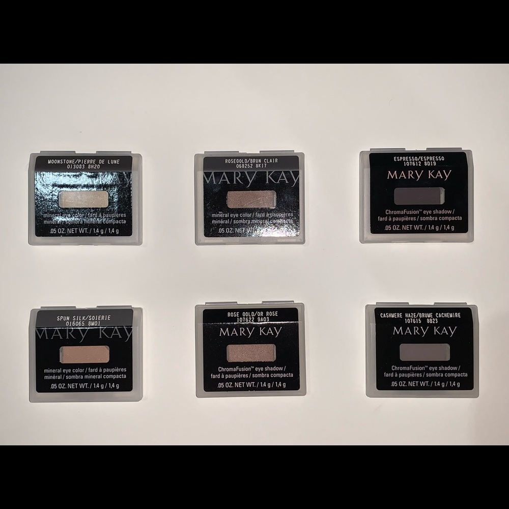 Individual eyeshadows